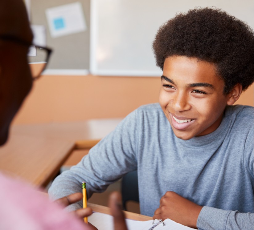 a client handing Aire Serv technician a check